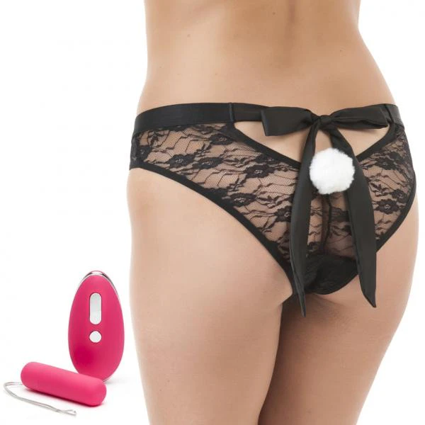 Happy Rabbit Remote Control Vibrating Panty O-S Pink