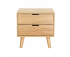 Bedside Table Drawers Nightstand Side End Table Storage Cabinet Pine