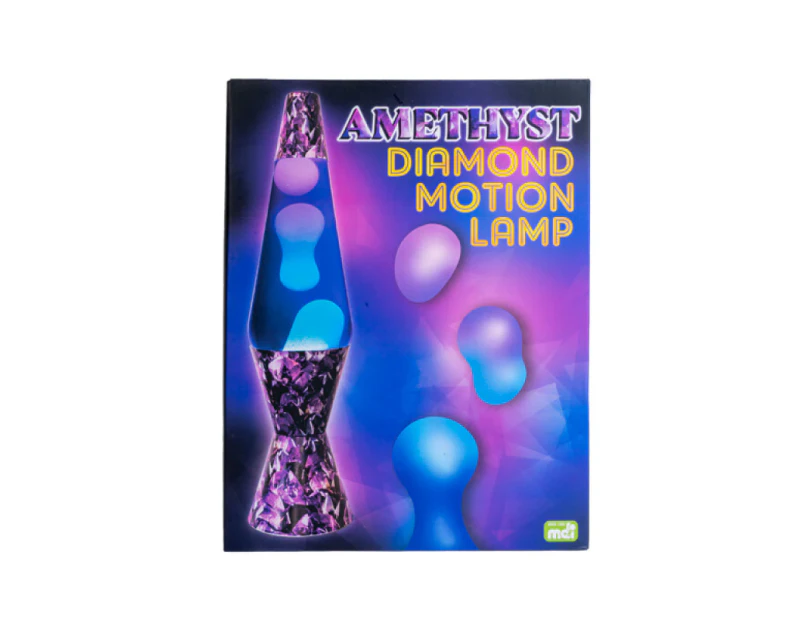 Diamond Motion Lamp Amethyst