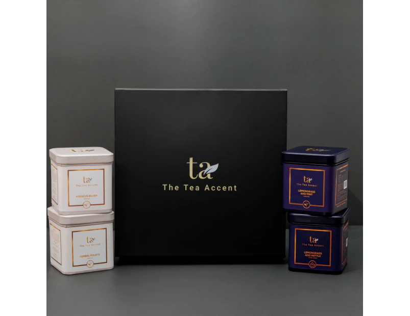Teas for everyone Gift Box- Heavenly Turmeric Collection - 25 Tea Bags