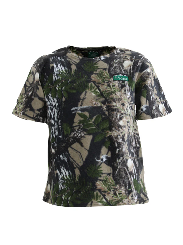 Ridgeline Classic Workmans T-Shirt Buffalo Camo XS - Green