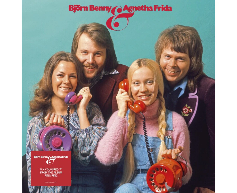 ABBA - Ring Ring: 50th Anniversary - Colored 7-Inch Vinyl Boxset  [7-INCH SINGLE] Colored Vinyl, UK - Import USA import