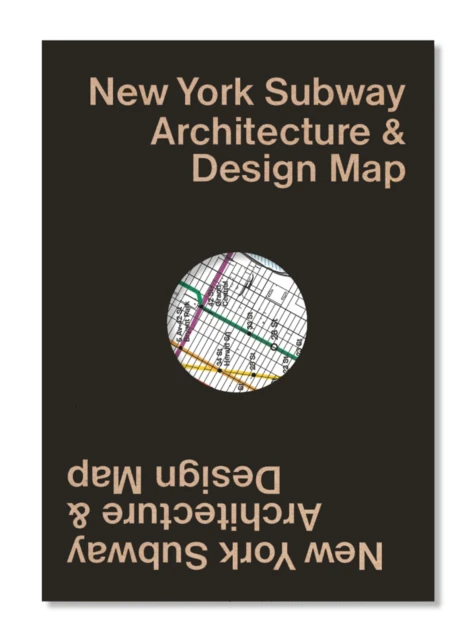 New York Subway Architecture  Design Map by Linda Tonn