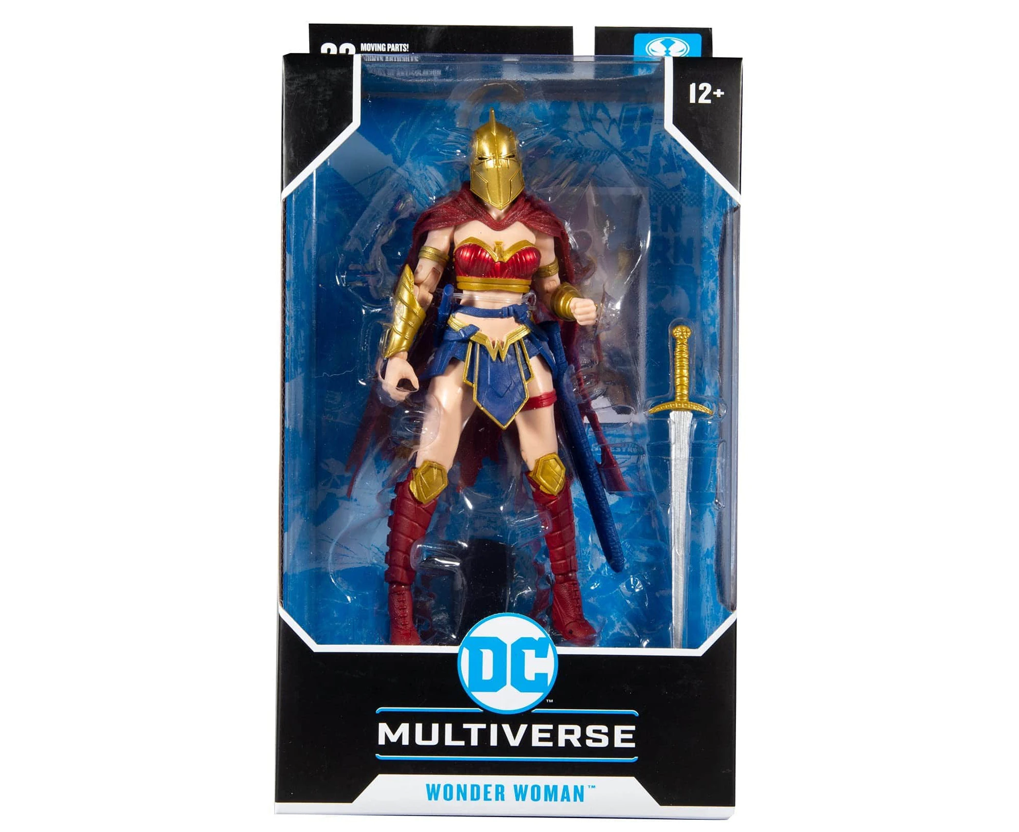 Mcfarlane Toys Dc Multiverse Wonder Woman With Helmet Of Fate Action Figure, 7-inch Height