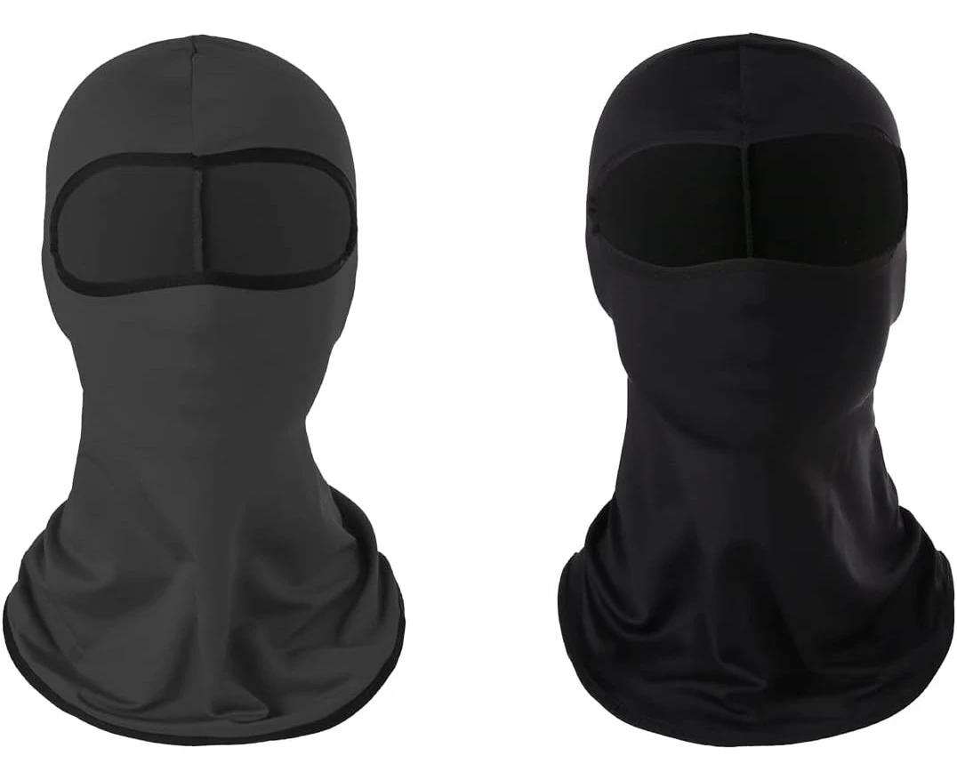 2 Pieces Motorcycle Balaclava Cycling Bike Men Women Balaclava Ski MTB Mask Neck Warmer Motorbike Cycling Neck Warmer, Balaclava Face Mask Multifuncti