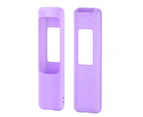 Durable Silicone Case Cover for BN59-01432J/01432A/01432 Remote Control Bumpers Guard Controller Fully Protector Pouch （Color Luminous purple  ）