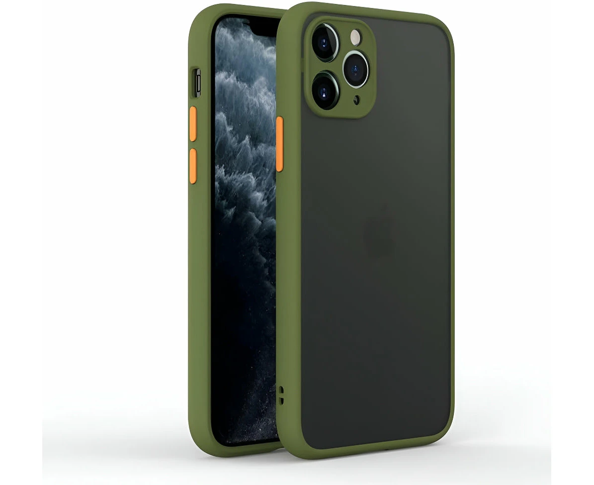 Everlab Shockproof Armor Bumper Case Les Protector for iPhone 11 Pro Max (Army Green)