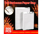 Aluminum Foil Lined Chips Bbq Chicken Paper Bags Disposable Greaseproof Takeaway