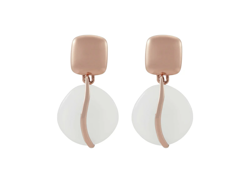 Skagen Sofie Sea Glass Rose Gold Earring SKJ1816791