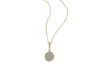 Fossil Hazel Gold Pendant JOF01038710