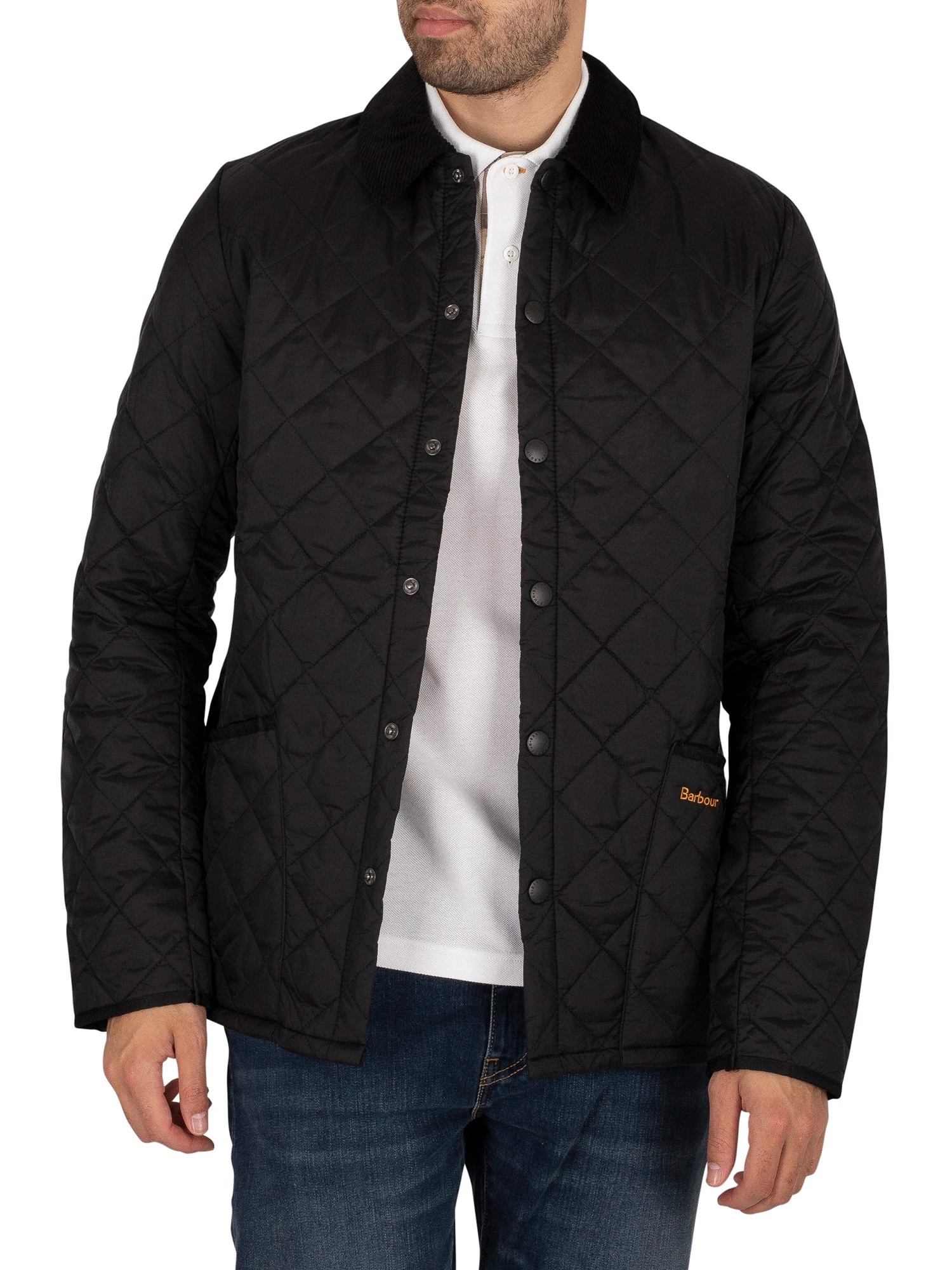 Barbour Men's Heritage Liddesdale Quilt Jacket - Black