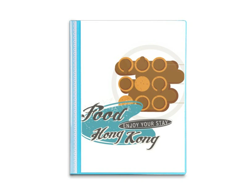 Hong Kong Fish Ball China Book Sheet Protectors Portfolio Binder Folder