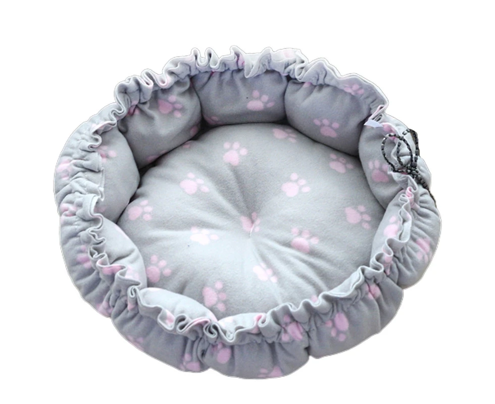 Dog nest pad -S-cute powder claw printing