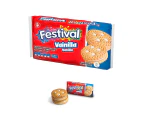 Festival Vanilla Filled Sandwich Cookie Noel 12-Pack 403g