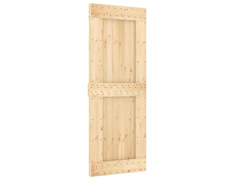 vidaXL Door NARVIK 80x210 cm Solid Wood Pine