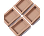 50PCS Kraft Paper Packing Box With Transparent PVC Window Drawer Display Gift Boxes - A2-17.4*14*4.4cm