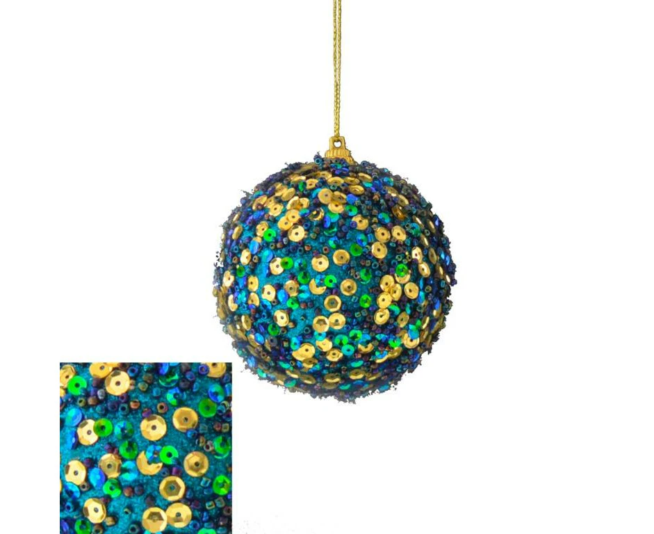 Davies Products Opulent Bauble (Kingfisher Blue) - ST9487