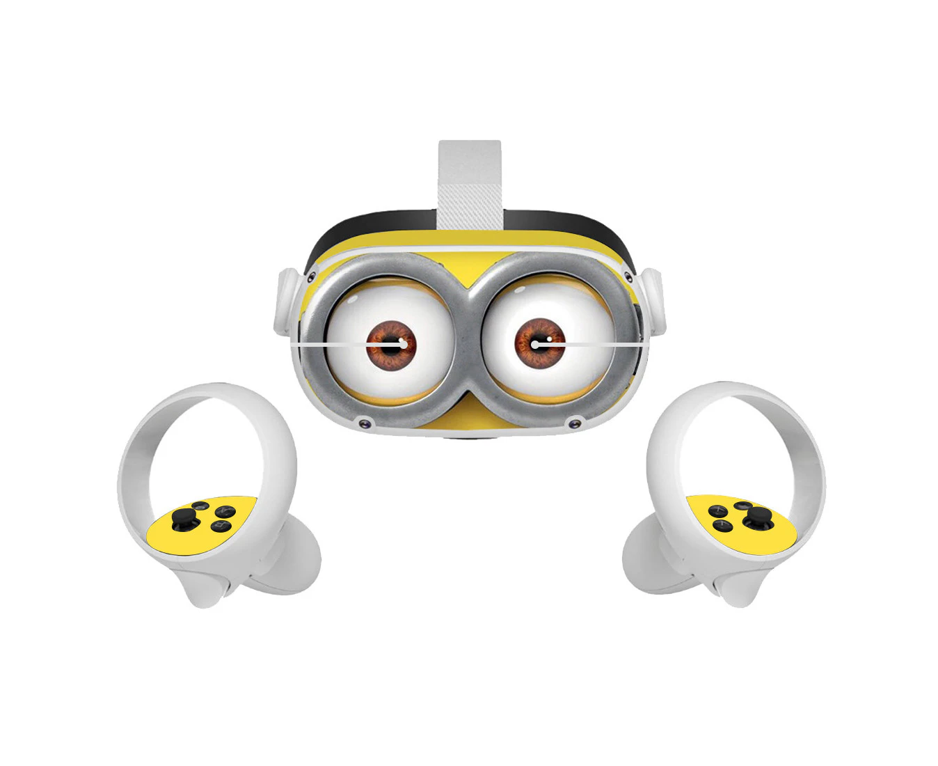 Oculus quest 2nd generation glasses stickers virtual reality helmets steamVR game stickers（Minion）