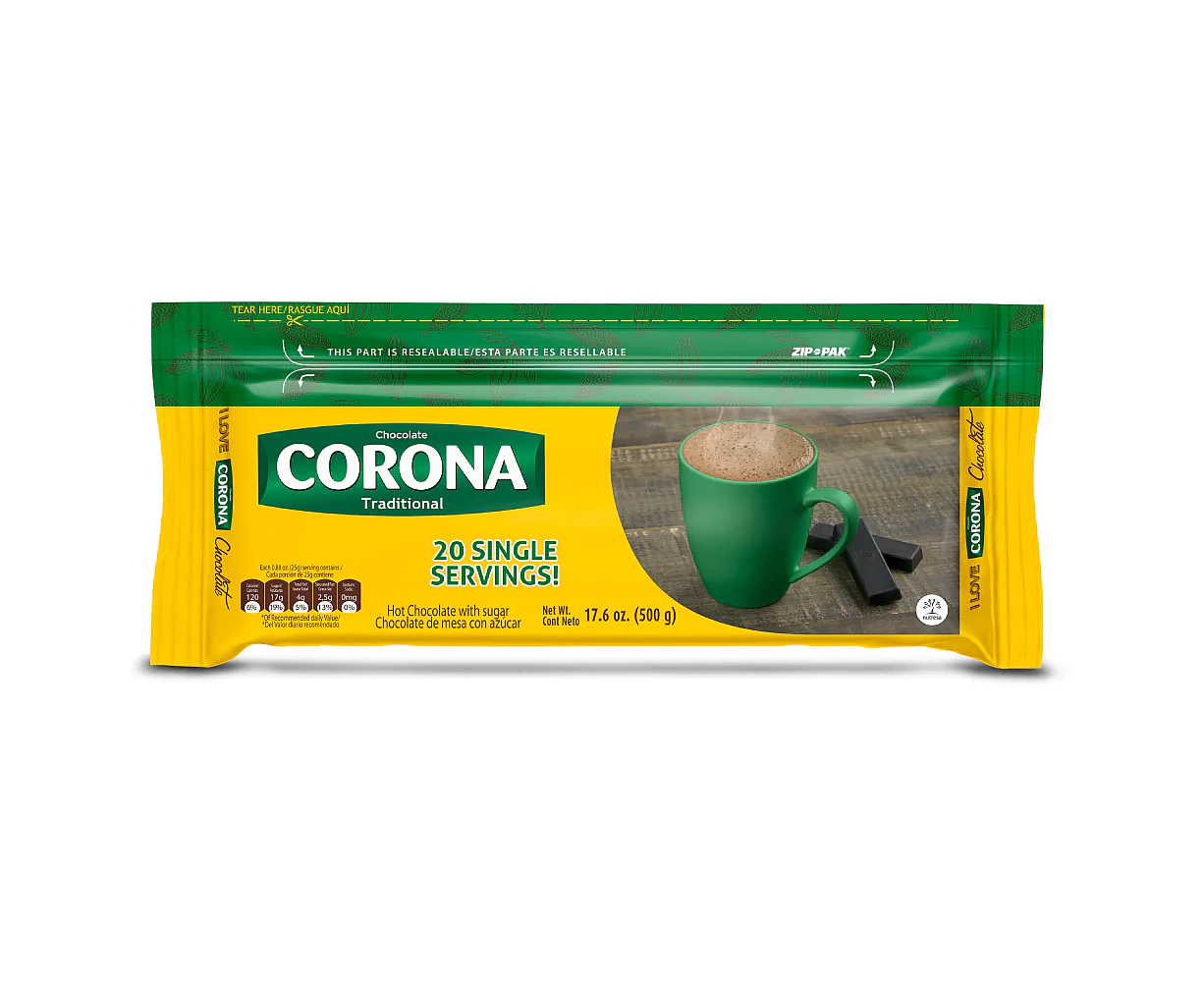 Corona Traditional Hot Chocolate Bar 500g