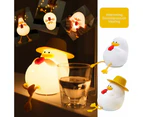 Cute Duck Night Light, Cute Duck Lamp for Kids, Cute Duck Light Silicone Night Light, USB Rechargeable Nursery Lamp, Multicolor Night Light for Kid