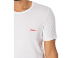 HUGO Men's 3 Pack Lounge Crew T-Shirts - Multicoloured