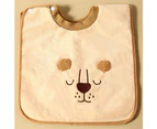 Waterproof Saliva Towel Multifunction Baby Eating Bib Wash Face Brush Teeth Bib - Line stye B