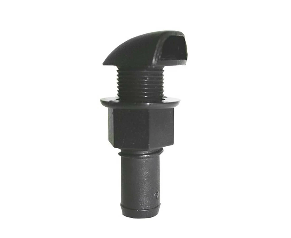 Nylon Fuel Tank Breathers 15mm (Black)