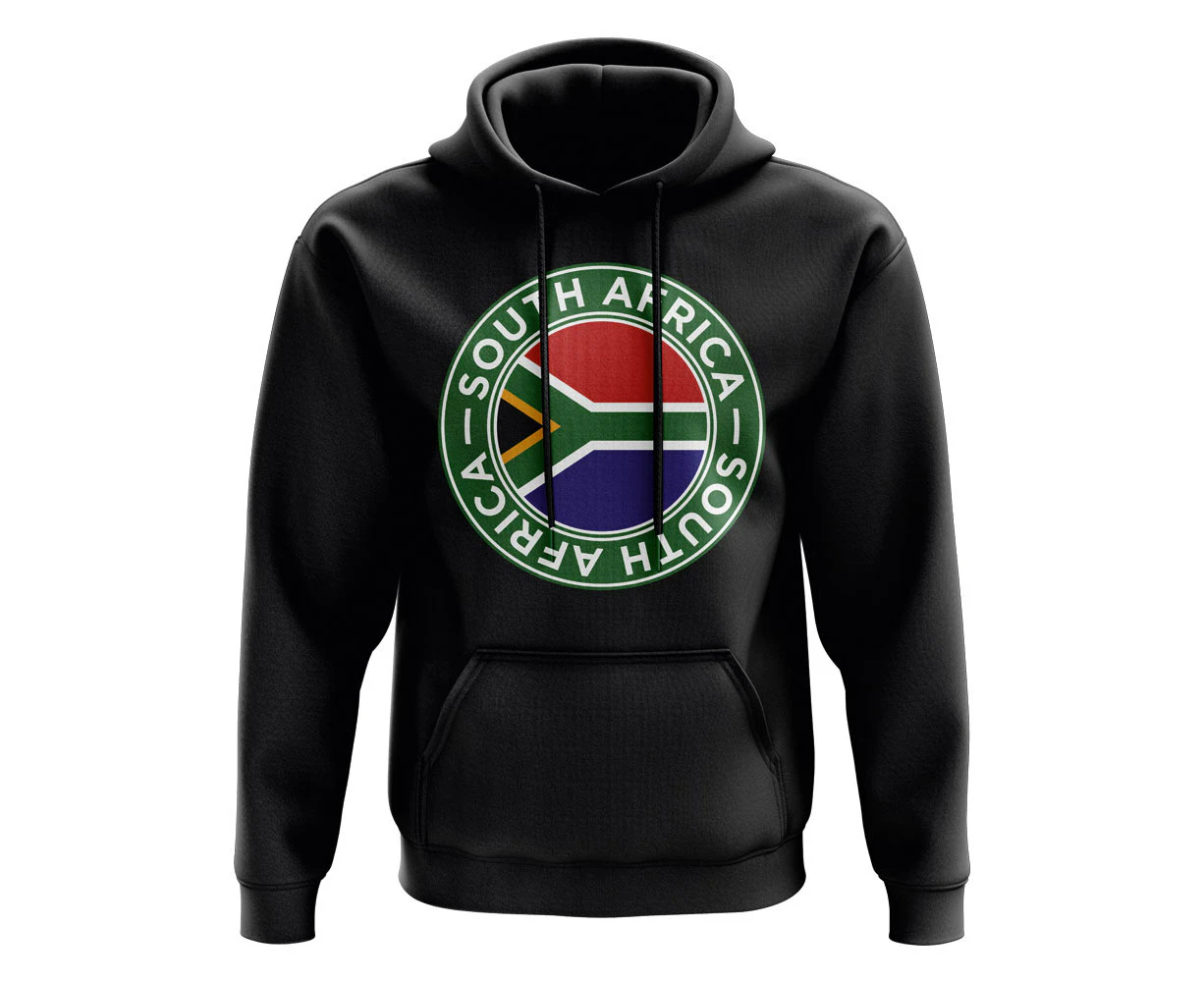 South Africa Football Badge Hoodie (Black)