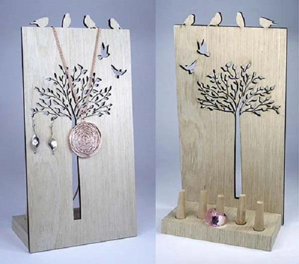 ARTON GIFTWARE Woodcraft Jewellery Stand Tree