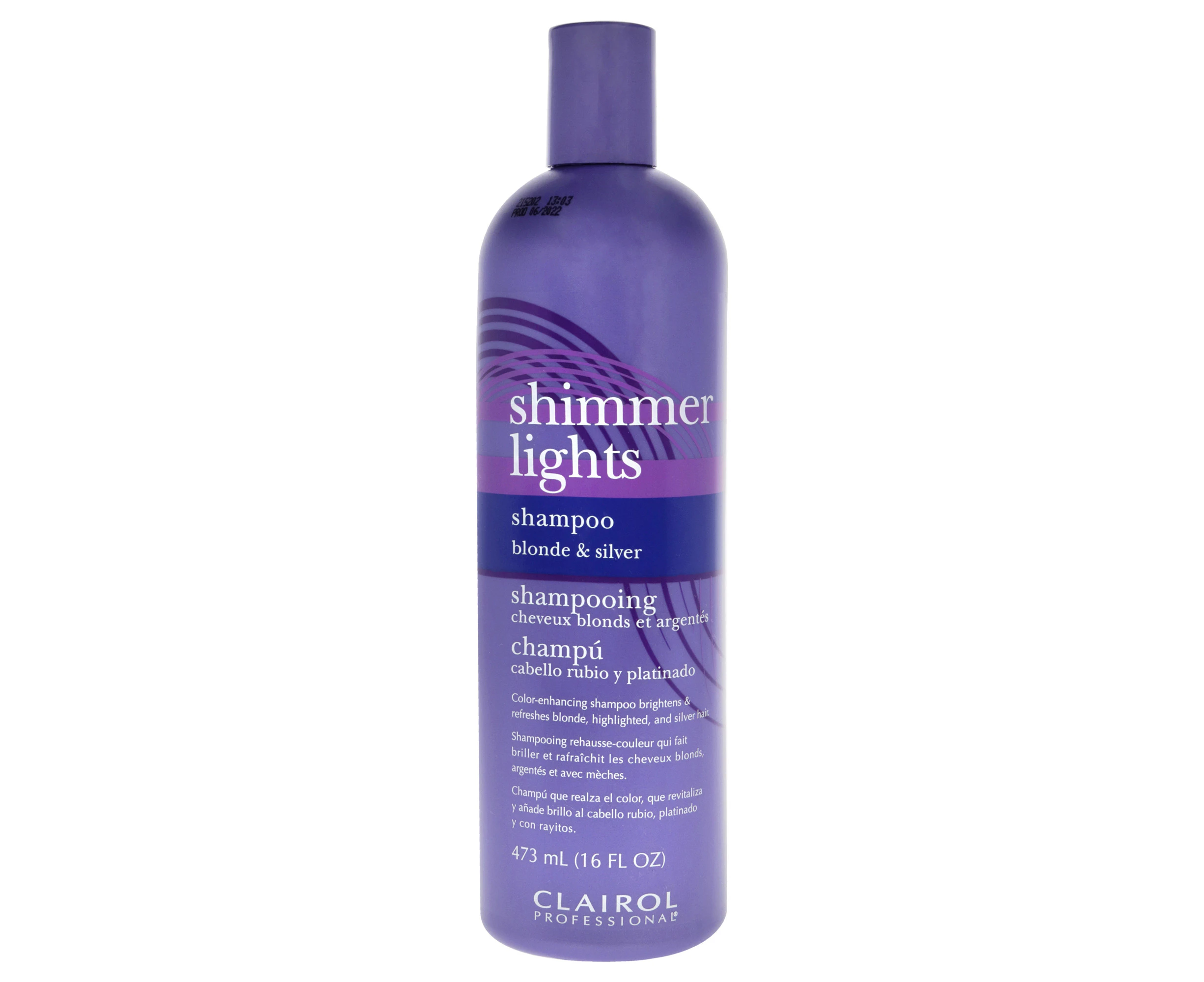 Shimmer Lights Blonde and Silver Shampoo by Clairol for Unisex - 16 oz Shampoo