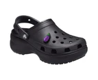 Crocs Women's Classic Platform Clog Sandals (Black)