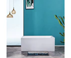 1300x730x580mm Freestanding Bathroom Bathtub 1300mm Back To Wall Multifit Bath Tub Acrylic Gloss White Thin Edge Soaking Bath Spa Rectangular KDBT-9-1300