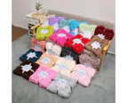 Fluffy Blanket Furry Blanket PV Fleece Sofa Blanket Lightweight Sofa Blanket Kids Small Blanket Nap Cover Blanket For Sofa Chair Bed Car-green