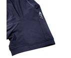 Mens Cotton Polo Shirts Casual Henley Shirts Short Sleeve T-shirts Regular Fitted Work Shirts for Men-Navy