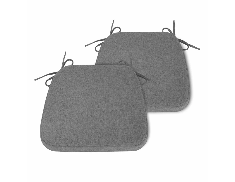 Chair Cushions for Dining Chairs with Ties and Removable Cover, 2" Thick Dining Kitchen Chair Pads, Indoor Dining Room Non-Slip Backing Seat Cushion