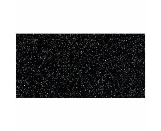 American Crafts Glitter Cardstock 12"x 12" - Black