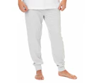 Looney Tunes Mens Short Sleeve Long Leg Pyjama Set (White)