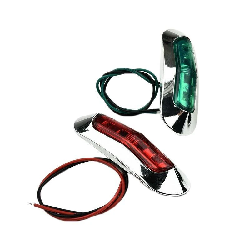 1set Boat Navigation Lights Waterproof Marine Utility Led Strip Lights 12-24V