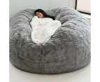 150cmx75cm Giant Love Sack Bean Bag Cover (No Filler) Bean Bag Cover Big Bean Bag Storage Chairs for Adults Sofa Chair Soft Sofa Bed Cover (Cover only)