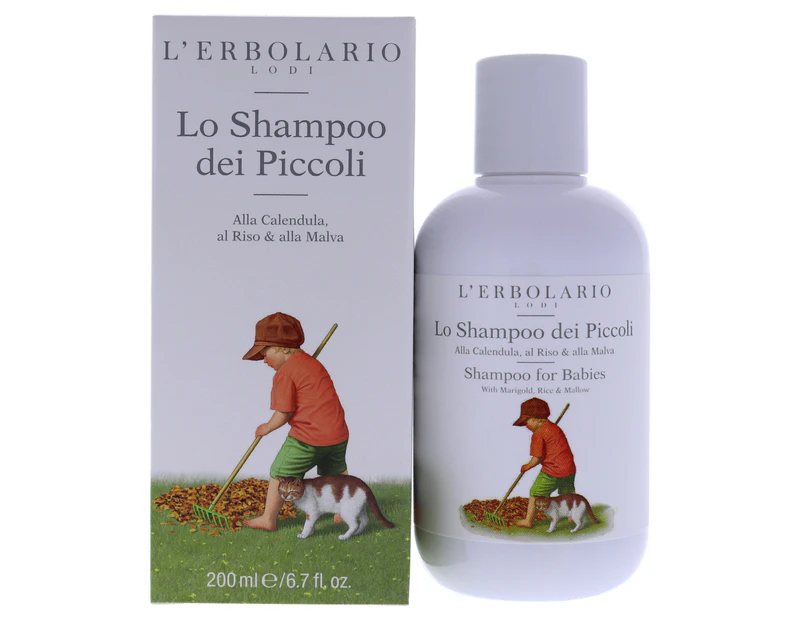 Shampoo For Babies by LErbolario for Kids - 6.7 oz Shampoo