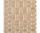 4 Panel Room Divider Privacy Screen Dividers Woven Wood Fold Stand Natural