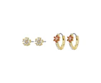 Fossil Jewelry Gold Earring Set JGFTSET1093