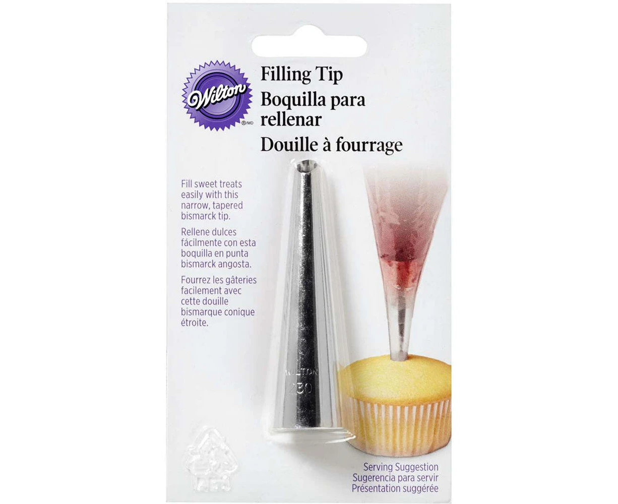 Wilton Bismark Stainless Steel #230 Piping Tip Cake Icing Decorating Nozzle SLV