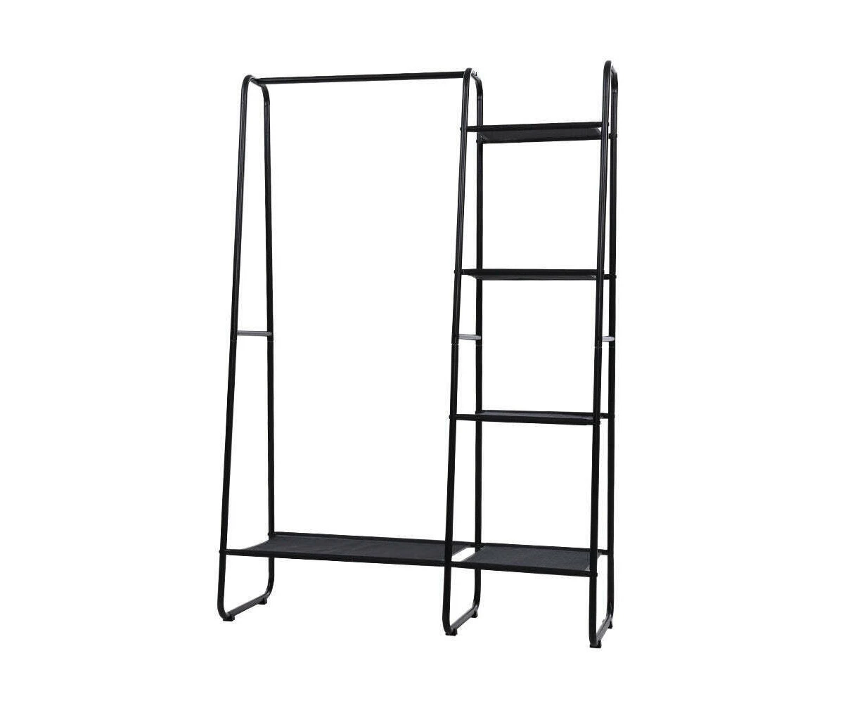 Portable Clothes Rack Garment Hanging Stand Closet Storage Organiser Shelf Home