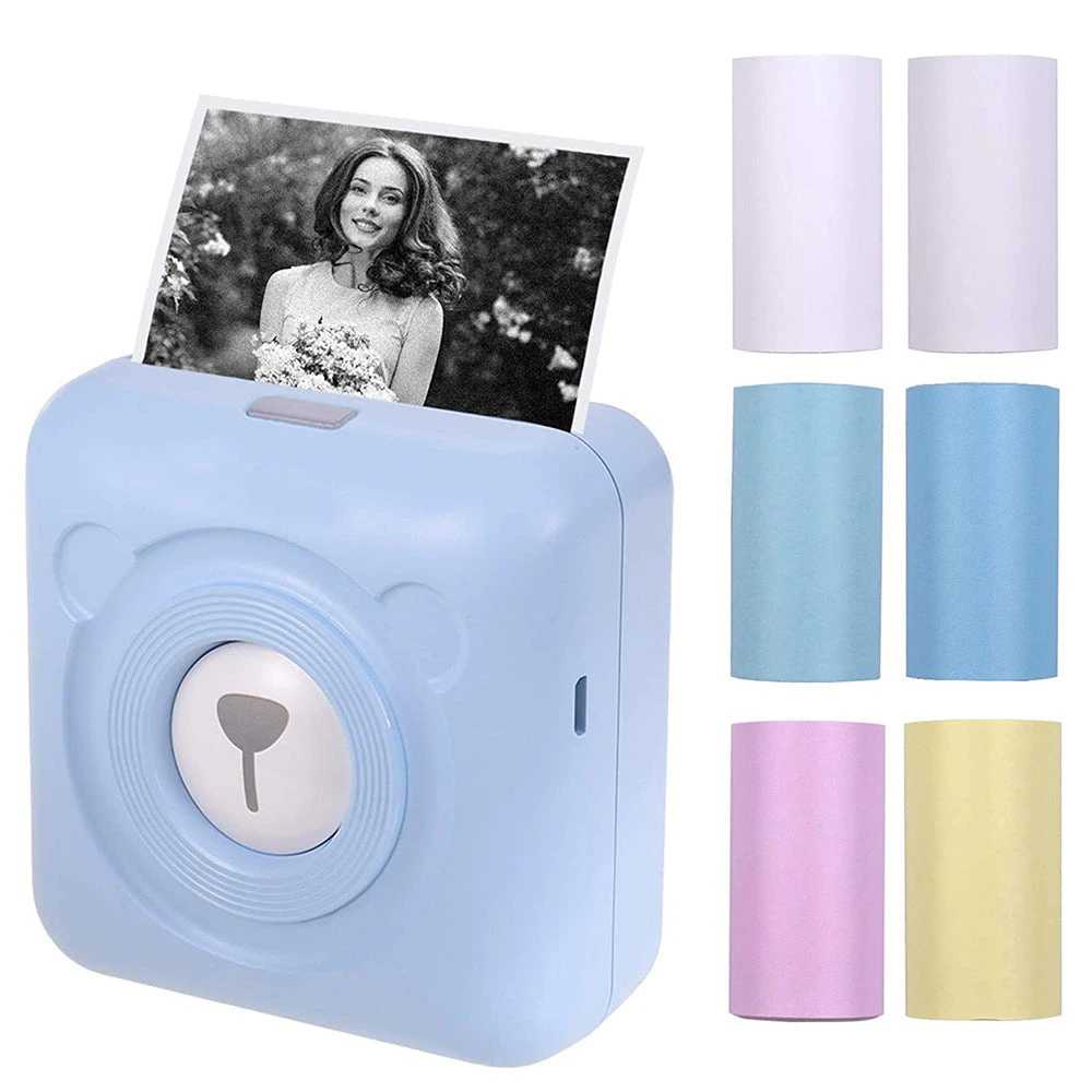 Hansona Mini Pocket Thermal Paper Photo Printer