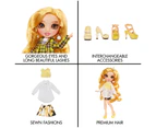 Rainbow High Fashion Doll - With 2 Outfits To Combine And Doll Accessories - Great Children Aged 6-12 Years - Sheryl Meyer - Marigold (yellow)