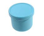 Silicone Food Storage Container with Lids Reusable Airtight Lunch Bento Boxes for Adults Kids Freezer Camping Snack Container - S 250ml blue