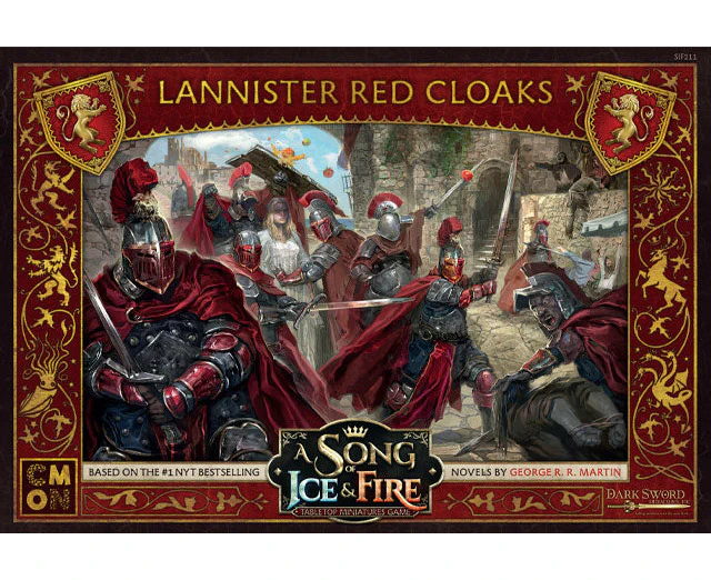 A Song Of Ice And Fire House Lannister Red Cloaks