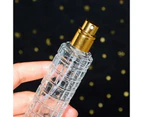 30ml Glass Portable Refillable Perfume Bottle Cosmetic Container Empty Spray Atomizer Travel Small Sample Sub-bottle - Silver