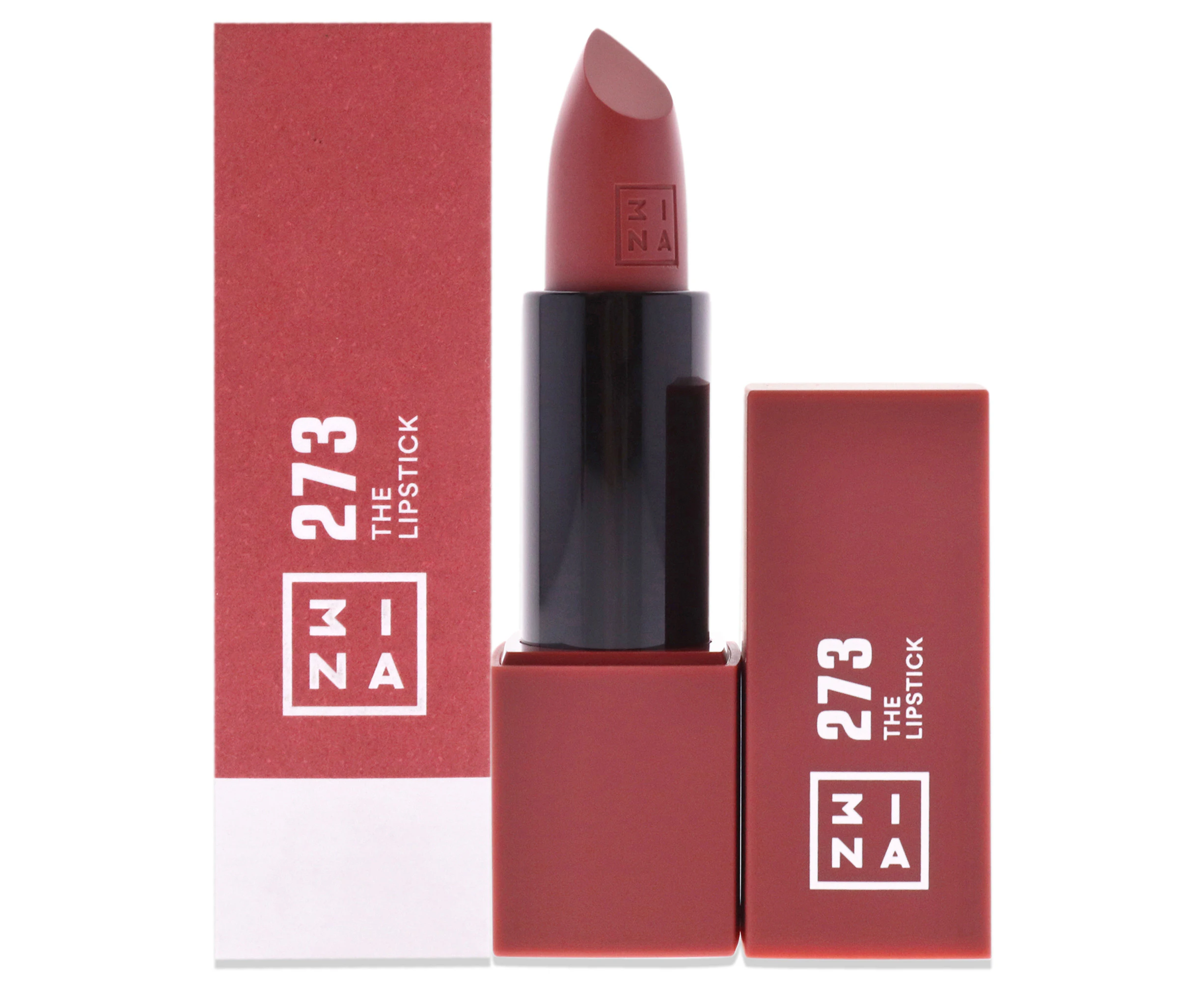 3Ina The Lipstick - 273 Shiny Pink Caramel FOR Women 0.11 oz Lipstick